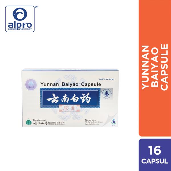 Yunnan Baiyo Capsule 16S Meningkatkan Stamina Dan Kesehatan Tubuh